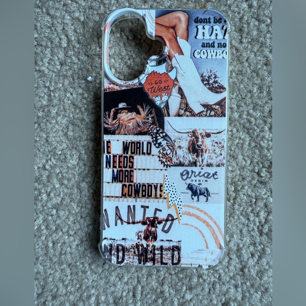 Western Themed iPhone 16 Case